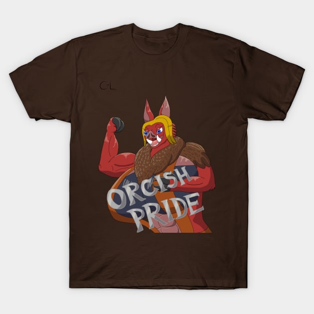 Orcish Pride v2 T-Shirt by Cyborg-Lucario